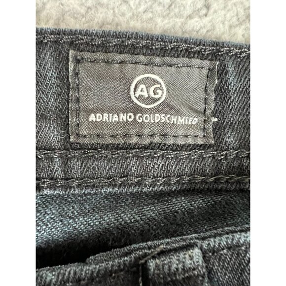 AG Adriano Goldschmied Jeans Stockton Skinny Black Mens 32x34 fits (30x30.5) - Picture 4 of 12